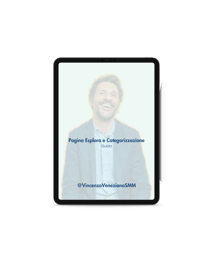 categorizzazione profilo Instagram